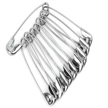 Large Safety Pins Rust Resistant 50-Pack