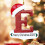 Christmas Letter Ornament Personalized Initial E White 2