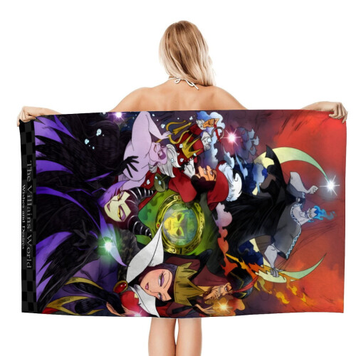 Villains Beach Quick-Drying Towel Lightweight