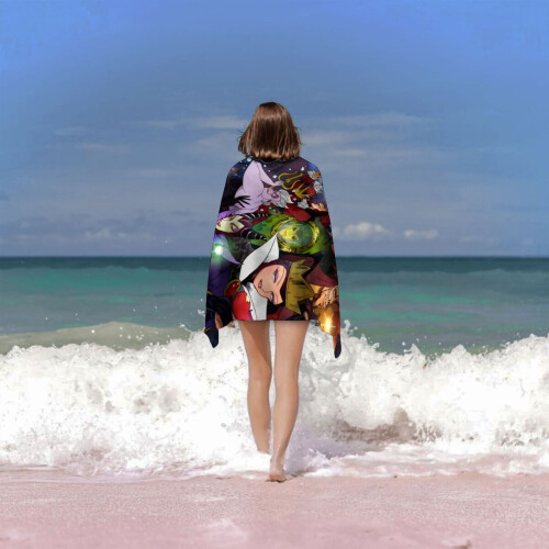 Villains Beach Quick-Drying Towel Lightweight 1