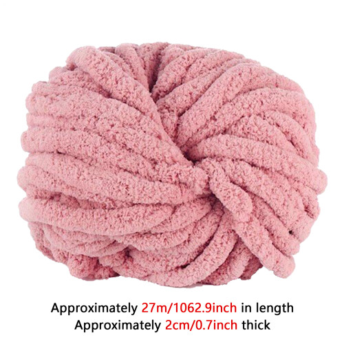 Chenille Chunky Yarn Soft Velvet 88.5 Ft 1