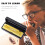 10-hole 20-tone harmonica yellow portable musical instrument 8