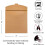 Unbleached Parchment Paper Squares 6" x 6" 200 Count 2