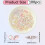 Angel Wing Acrylic Beads Iridescent Transparent 100 pcs 2