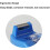 Desktop Tape Dispenser with Nano Pad Base Green 6
