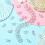 Angel Wing Acrylic Beads Iridescent Transparent 100 pcs 5