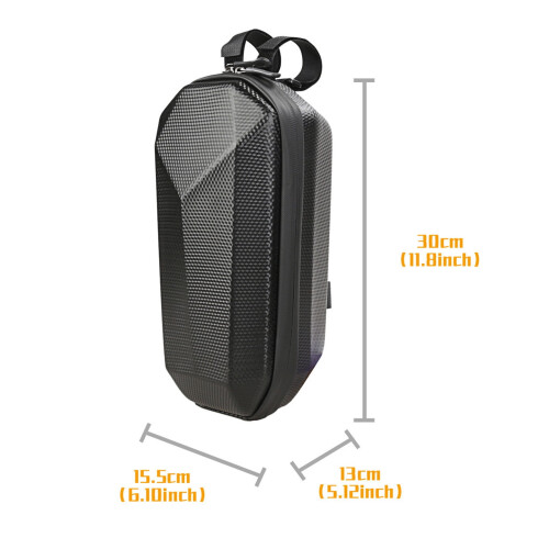 Waterproof Scooter Handlebar Bag 2L Hard Shell 2