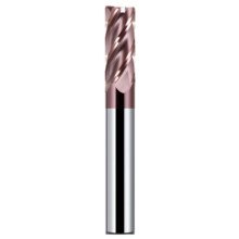 Corner Radius End Mill HRC62 Tungsten Carbide 4-Flute