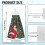 Santa Claus Reusable Kitchen Towels Set 2pcs with Snap 7