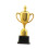 Gold Trophy for Teamwork Award 23 cm 5