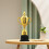 Gold Trophy for Teamwork Award 23 cm 6