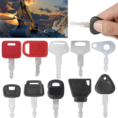 BUTORY Heavy Equipment Ignition Key Set 10 Keys 1