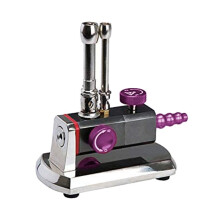 Double Tube Lab Rotatable Gas Light for Bottled Bunsen Burner Lab Tools Propane Lights Lamp