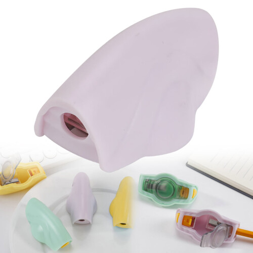 Manual Dual-Hole Pencil Sharpener for Standard and Jumbo 1