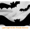 Halloween Throw Blanket Soft Plush Bats Black White 40x30 3
