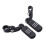 Highway Bar Footpegs Black Aluminum Left Right Front 8