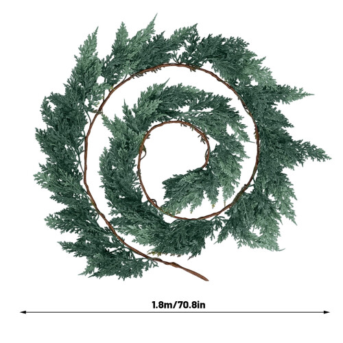 Norfolk Pine Wreath 6FT Artificial Green Holiday Decoration 1