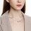 Scorpio Zodiac Necklace Silver 3 pcs 4