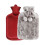 Hot Water Bottle 1.8L Soft Flannel Cover 5