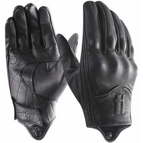 Men's Leather Motorcycle Gloves Touchscreen GM028 2