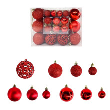 Glass Christmas Ball Ornaments Large 50PCS