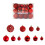 Glass Christmas Ball Ornaments Large 50PCS 1