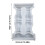 Roman Column Mold for Cement Railing, 1 Piece 5