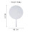 Acrylic Cake Topper Blank 2 pcs for Birthday Wedding 2