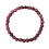 Handmade Garnet Beaded Bracelet Stretch Elastic 1 Piece 1