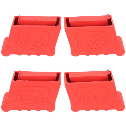 Nonslip Rubber Ladder Feet Covers 4 Pcs