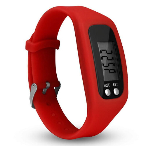 Pedometer Watch LCD Display Simple Operation Fitness 2