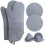 Silicone Kitchen Mitts Insulated Placemats Hand Clamp 2