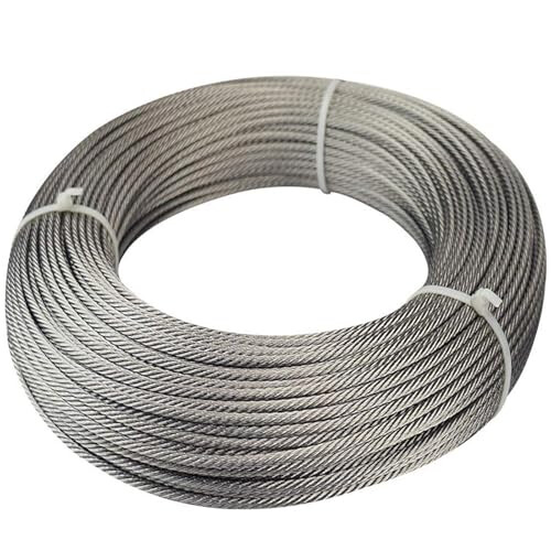 Stainless Steel Aircraft Cable Railing System 150 ft 1/8