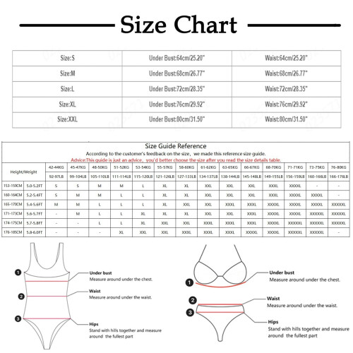 Women's Bandeau Bikini Set Strapless High-Waisted Two-Piece 2