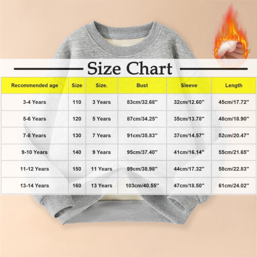 Kids Cotton Pullover Sweatshirt with Elbow Patches Pink 3-4 2