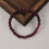 Handmade Garnet Beaded Bracelet Stretch Elastic 1 Piece 4
