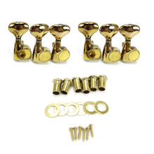 Guitar Headstock Pegs Metal Locking Tuners 6 Pieces