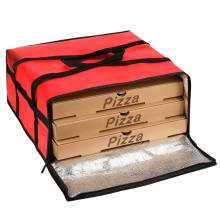 Insulated Pizza Carrier Bag Large 20x20x6 Inches