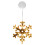 LED Snowflake Window Light with Suction Cup Battery Operated 2