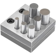 Disc Cutter Set Carbon Steel 7 Pieces 0.24 to 0.63 Inch