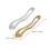 Banana Clips Alloy Thin Hair 2 Pieces 6