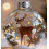 Animal Theme Glass Snowflake Ornament Set 6 pcs 1