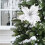 Glitter Poinsettia Christmas Ornaments 2-Pack Silver 8