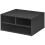 Three-Compartment Printer Storage Cabinet - Black 2