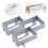 Foldable Trash Bag Holder Wall Mounted Magnetic Cabinet Rack 1