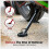Aluminum Motorcycle Kickstand Pad Black 3