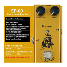 9V Electric Guitar Effect Pedal Vintage Overdrive 10 Effects