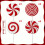 Peppermint Lollipop Tree Picks Red White 12 Pcs 3