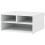 Three-Compartment Printer Storage Cabinet - White 2