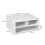 Three-Compartment Printer Storage Cabinet - White 5